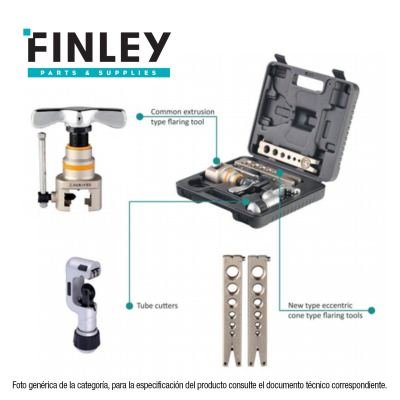 Finley Kit Pestañadora Cono -Exc. 1/4"-3/4"