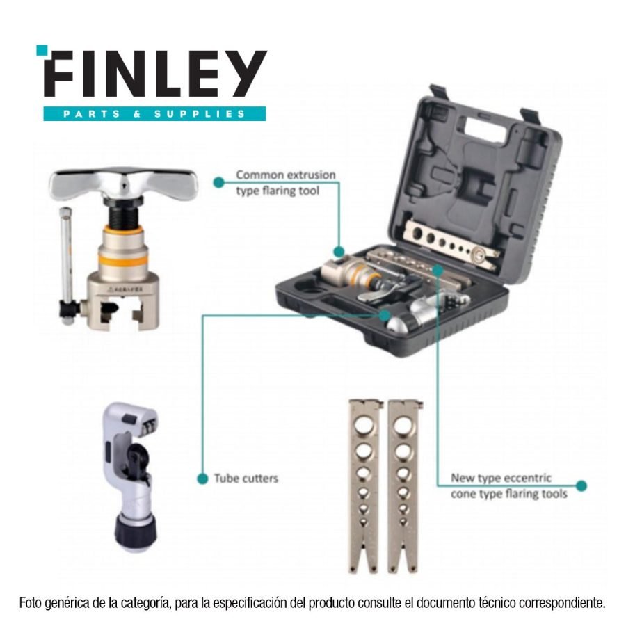 Finley Kit Pestañadora Cono -Exc. 1/4"-3/4"