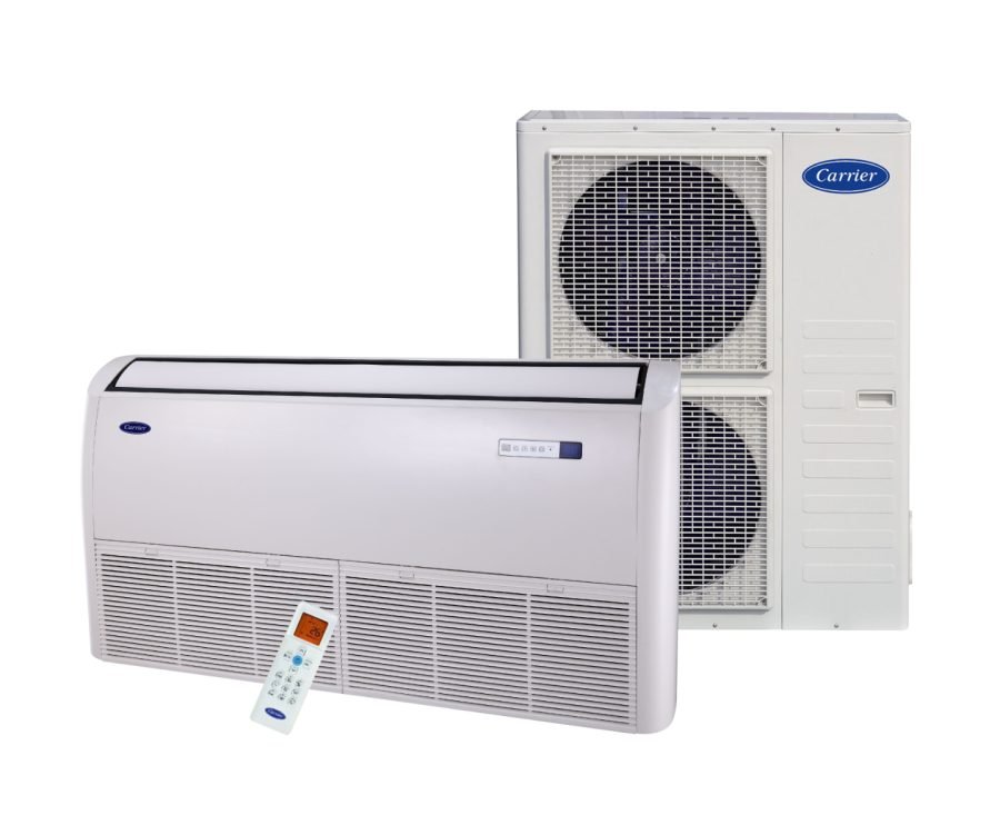 Carrier Elite Split Tipo Consola Piso Techo - R410A Frío Calor por Bomba 3 TR 53KMQ036HP-901A