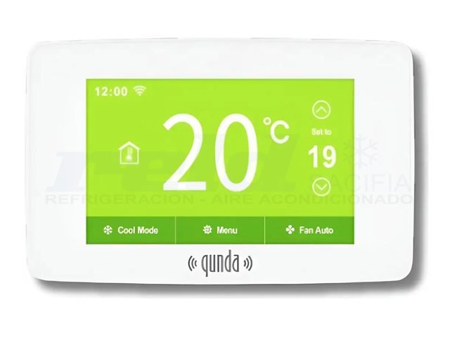 Term. Ambiente A/A QD-HV123CW 24v (7 dias prog) WiFi + Touch