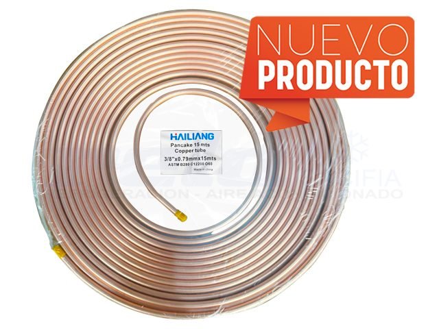 Rollo 15m Caño 3/8 Hailiang 9.52x0.79mm--ASTMB280