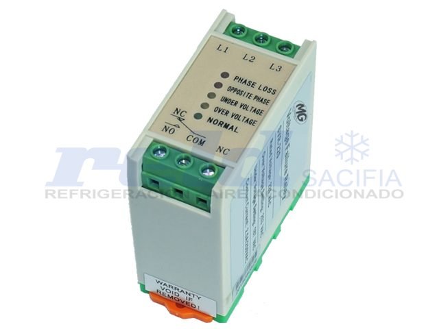 Monitor secuencia Fases MG JVR-380A (380v±10%) 1 contacto/3.5A
