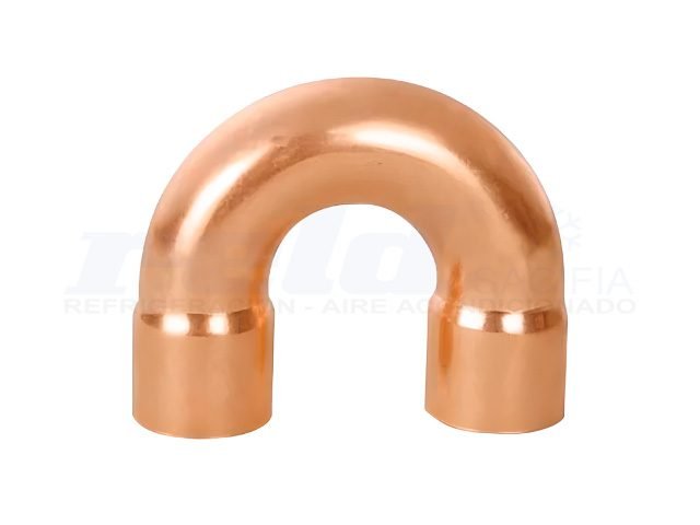 Curva de Cobre 2 1/8" 180ø p/soldar