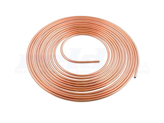 Kg.Caño 1/4 rollo 15m-6.35mm-1.95k-e0.8